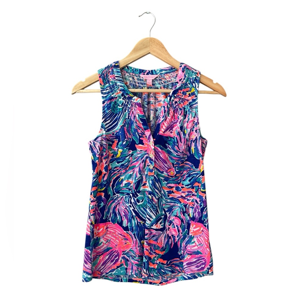 Lilly Pulitzer Multicolor Patterned Top